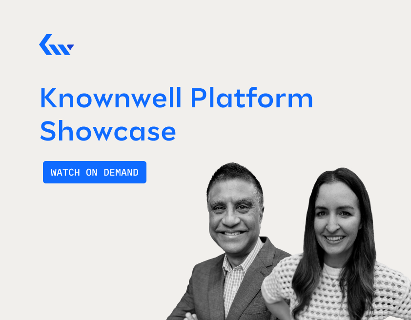 Knownwell Platform Showcase